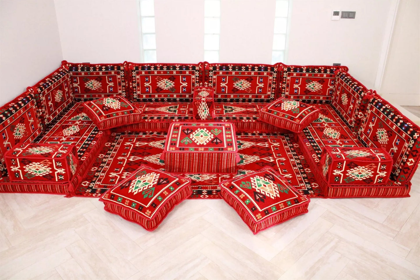 Arabic floor sofa for living room, Arabic Majlis seating, Arabic sofa, Arabic jalsa